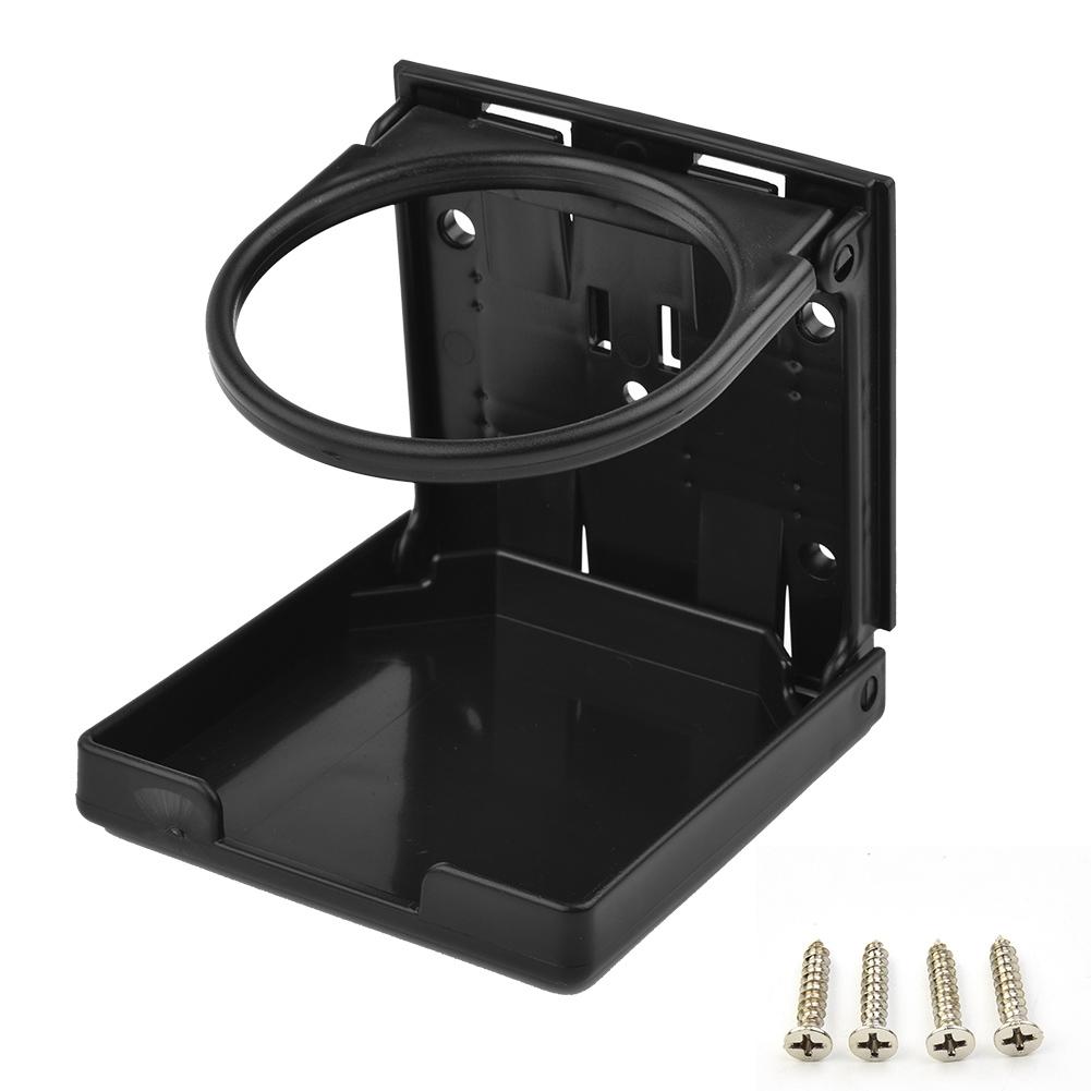 Cup Holder Drink Holders Accessories 1PCS 4 X Stainless Steel Screws Black Car