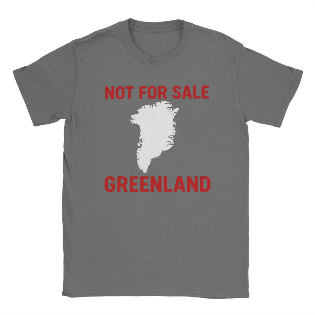 Greenland  Cotton TShirt For Men Summer  Vintage T Shirts Comfortable Trending Tee Shirt Big Size Print Tops