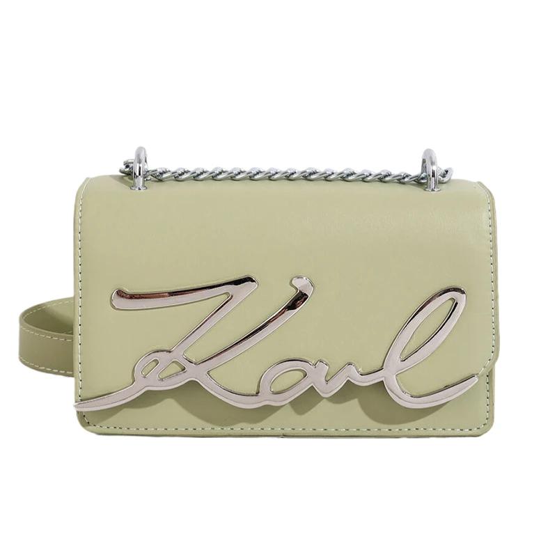 Damen Schulter Umhängetasche kleine quadratische Tasche beliebte Taschen Trend Brief neue Mode Ins dieses Jahr