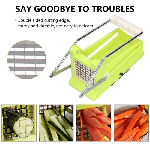 Entatial Potato Slicer, Long Handle Potato Chopper for Restaurants, Fruits, and Vegetables In the Kitchen