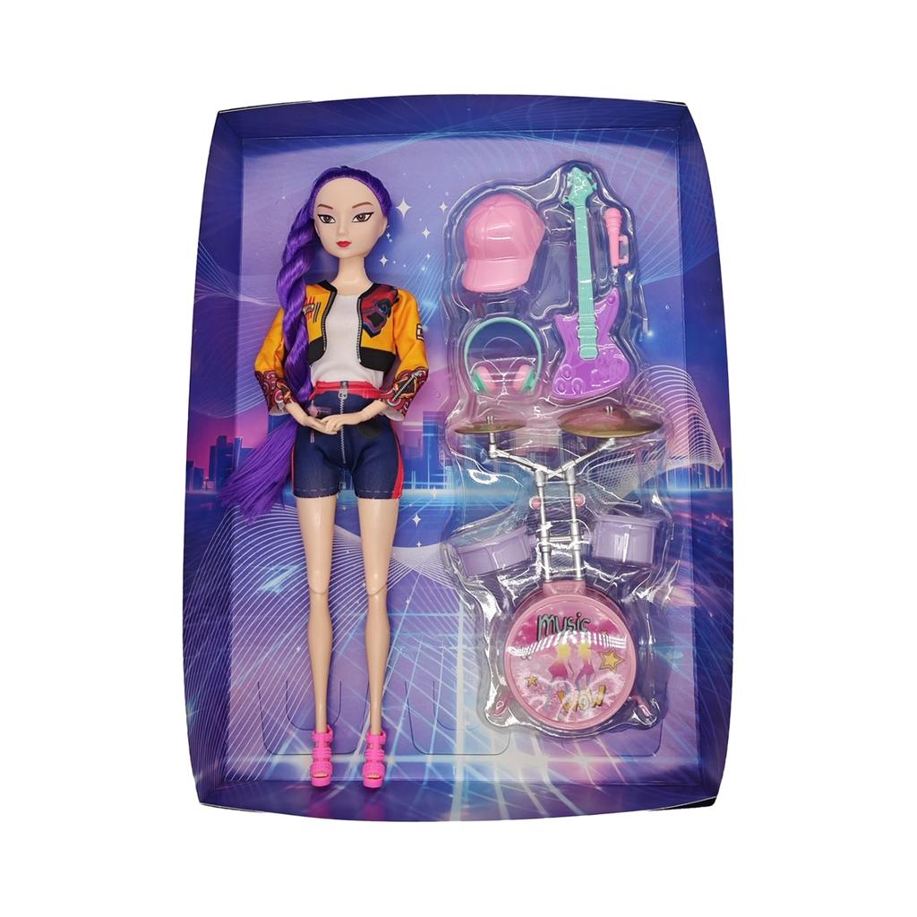 Fashionable Plastic Doll Figures Collection With Unique Stylish Outfits And Colorful Hairstyles Perfect Gift For Kids To And Creat
