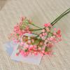 6Pcs 42CM Artificial Babysbreath 3 Fork Realistic Fake Flower Home