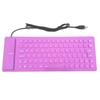 OLOEY 85-Key Silicone Foldable Wired Keyboard