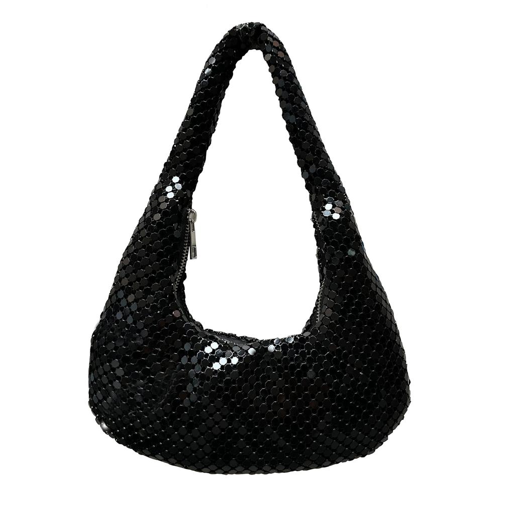 Shinny Bag Premium Clutch Tasche Party Tasche Aluminiumblech Damen Achseltasche Internet-Berühmtheit Explosion Abendtasche