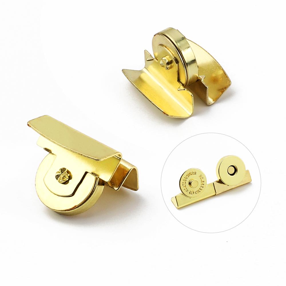 

5pcs Magnetic Buckle Clip Handbags Edge Magnet Buttons Fastener Closure Snap Clasp for Purses Bags Clothes DIY Craft Accessories золотой