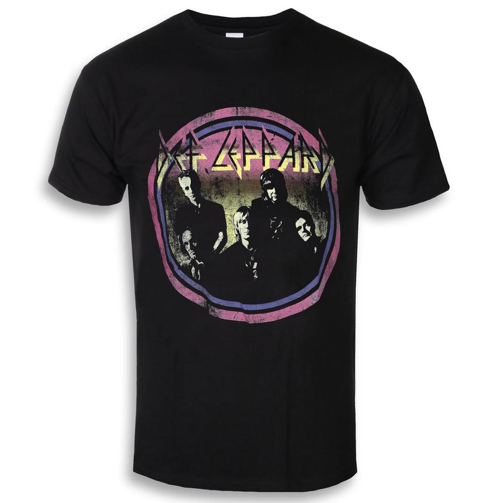 Top Def Leppard Graphic Cotton Tshirt Unisex Summer Short Sleeve Fashion Brand Tee Luxury Casual Vintage Tees