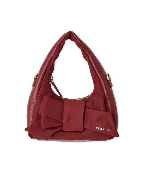 FRAY Ruel Ribbon Padded Red I.D. One-Handle Bag, FWGB254314, Women's,