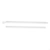 62KD 1Set Vertical Blind Wand Replacement with Hook 60CM 23.6in White Plastic Window Blinds Rod for Easy Control