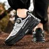 Men's rotating shoelaces sports shoes Four season new breathable soft sole comfort outdoor running shoes fashion casual sneakers