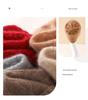 Cashmere Women's Cable Knit Fold-Up Hat with Ear Protection - 2025 Spring Collection