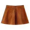 Corduroy Skirt with Pockets for Children Cognac 92/104/116/128/140