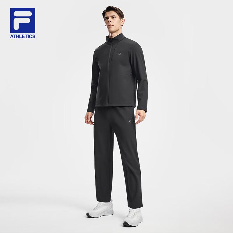 Fila Men's Winter Knit Straight-Leg Track Pants