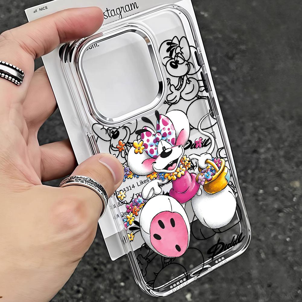 

Cartoon Diddls Mouses New Phone Case For Google Pixel 10 9 8 7 8A 9A XL Pro 4G 5G Transparent Soft Silicone TPU Back Cover Pixel 9 5G