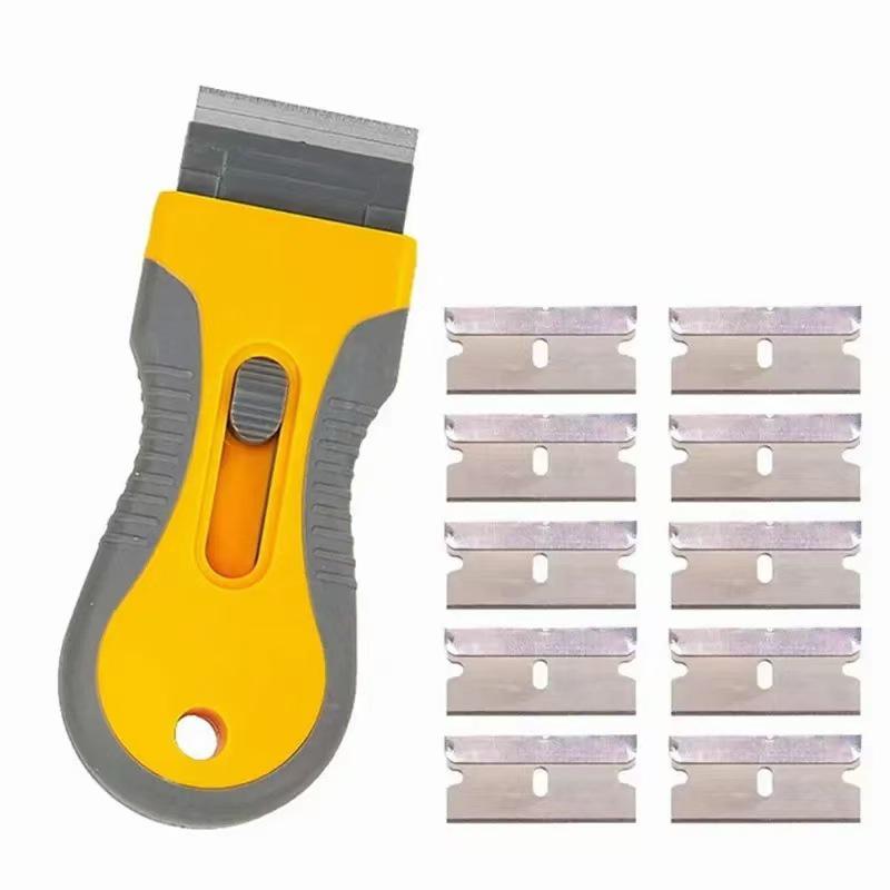 Multifunctional Plastic Scraper for Household Cleaning and Car Film Removal