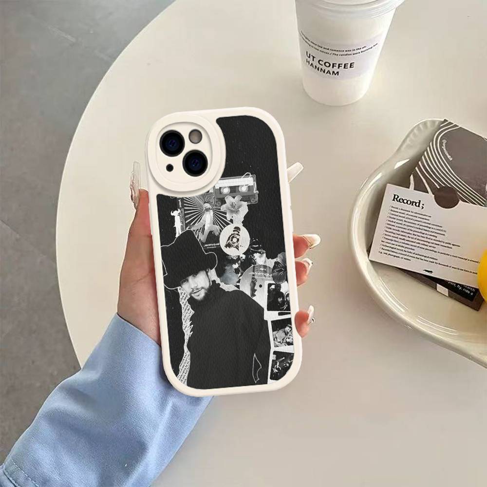 Rock Band J-jamiroquais Phone Case For IPhone 16 15 14 13 12 11 Pro Max Plus Soft Leather Cover