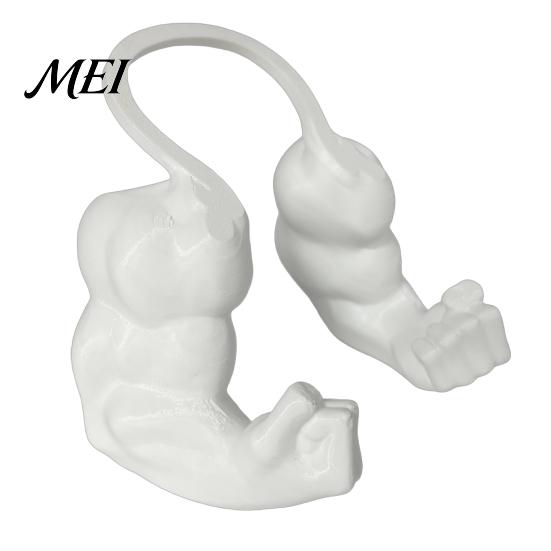 Cat Cosplay Costume Muscle Arm, Funny Photo Prop, 3D Printed Muscular Pet Shoulder Attachment for Feline Party Accessories Gift Owners