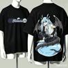 Maglietta Anime Lover Slime Rimuru Harajuku Cotone Nuovo Modello High Street Retrò Oversize Unisex p
