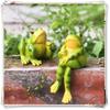Frogs Statues Pot Huggers Decorations for Plant,Miniature Frogs Figurine Garden Decors Outdoor Plant Hangers Decors