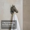 Horse Head Wall Hook Vintage Handmade Look for Closet