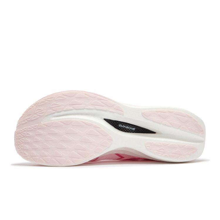 361 Flame 2.5 Low Top Full Length Carbon Plate Running Shoes Unisex White Pink 672332207-13