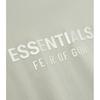 Fear of God Essentials Classic Short-Sleeve Tee Abbey Stone Men Tops Grey 125SP254196F