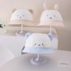 Korean Style Baby Animal Bucket Hat for Spring/Autumn - Cute, Sun-Protective, Trendy Design for Boys and Girls