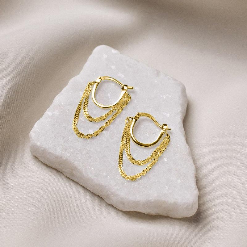 Fashion Design French Chain Earrings, Daily Matching With Popular Temperament