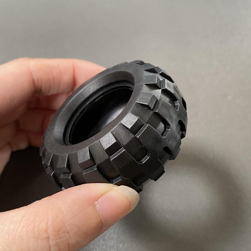 Small Particle Building Block Accessories 56X26Mm Tires, Compatible With Building Block 55976 Wheel Skin, Spare Parts, Wheels