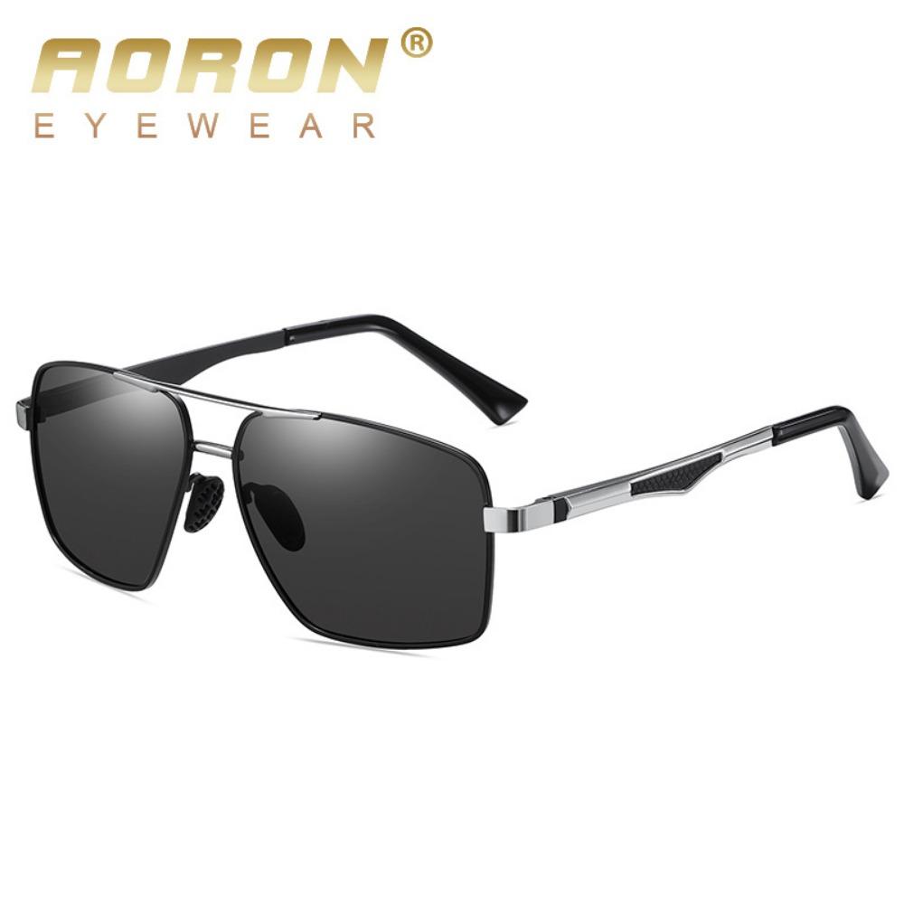 aoron Polarized Sunglasses Fashionable Men's Color-changing Toad Glasses Night Vision Driving Sunglasses