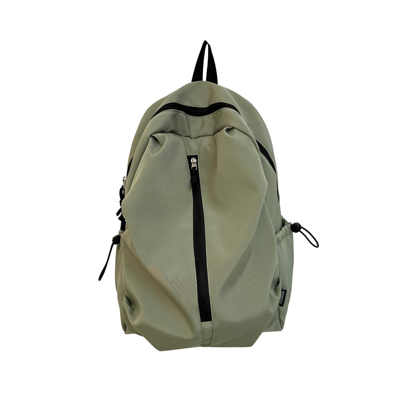 High School Student Backpack For Men Trendy And Cool Street Style Casual Travel Backpack College Student Backpack For Women Small(32*21*12cm) зелёный