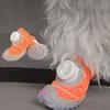 4pcs/set Breathable Pet Boots Adjustable Dog Footwear Protecting Dog Sneakers  Small Dogs