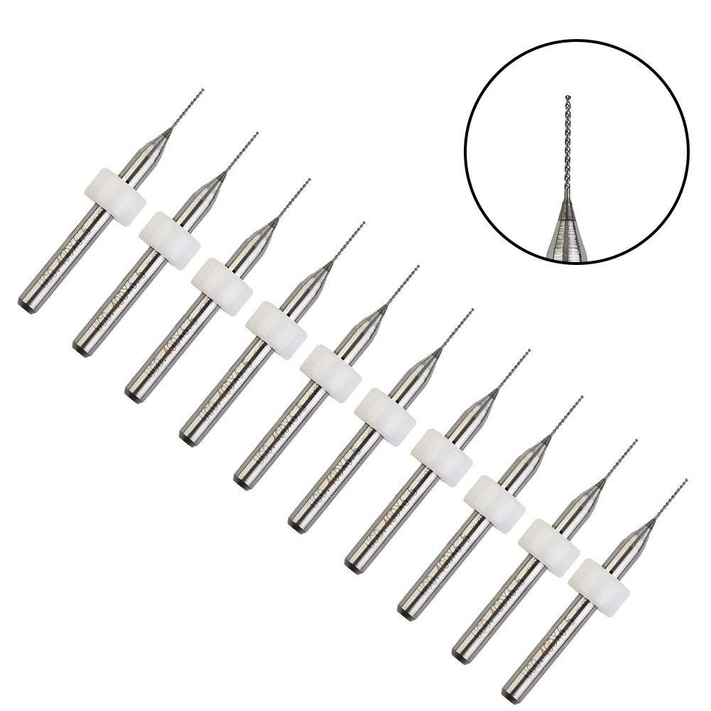 High Trimming Quality with This Circuit Board PCB Drill Bits Kit 10pcs