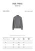 2026 Autumn/Winter Women's Cashmere High Neck Saddle Shoulder Knit Sweater