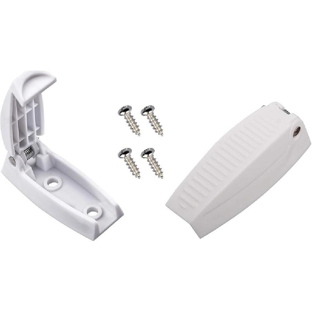 RVGUARD RV Door Holder, 5Pcs White Camper Door Holder, Keep The Baggage Door Open, For RV, Trailer, Camper Vans 2Pcs