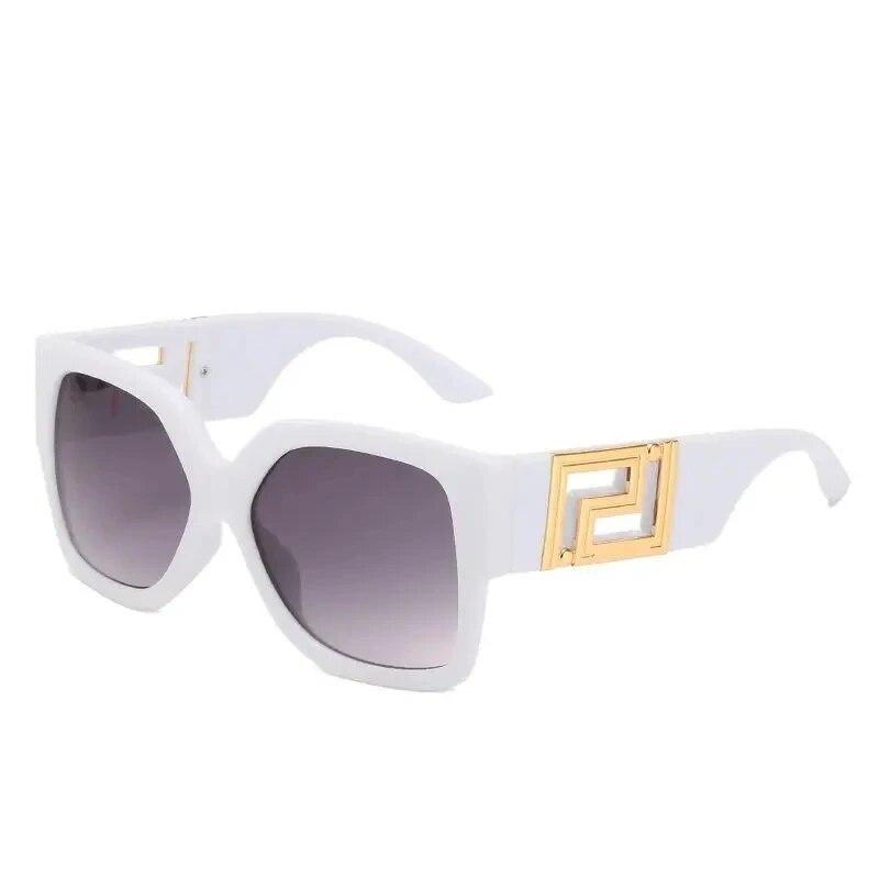 Sunglasses Men Women Vintage Oversize Trendy Square Gradient Shades Sun Glasses  Luxury  Design Fashion UV400 Eyewear