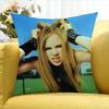 Avril Lavigne World Various Sizes Square Pillow Case For Car Home Bedchamber Decor