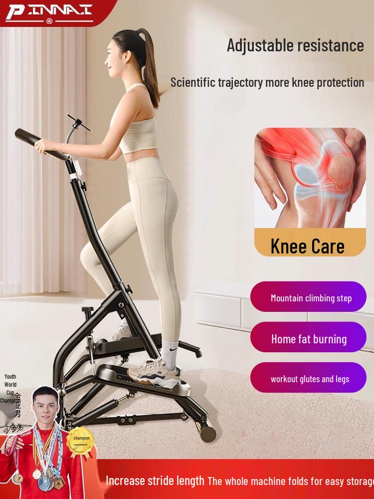 Компактный домашний степпер и хулахуп для похудения ног и живота чёрный