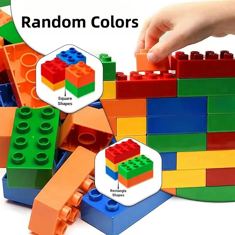 Kids Diy Construction Blocks Set Toys Urban Timeless Construction Blocks Assembled Educational Toys For Young Boys Girls Christmas Gift 200Pcs