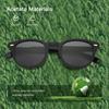 ZENOTTIC Polarized Sunglasses for Men and UV Handmade Acetate Frame Women, Round, Protection,