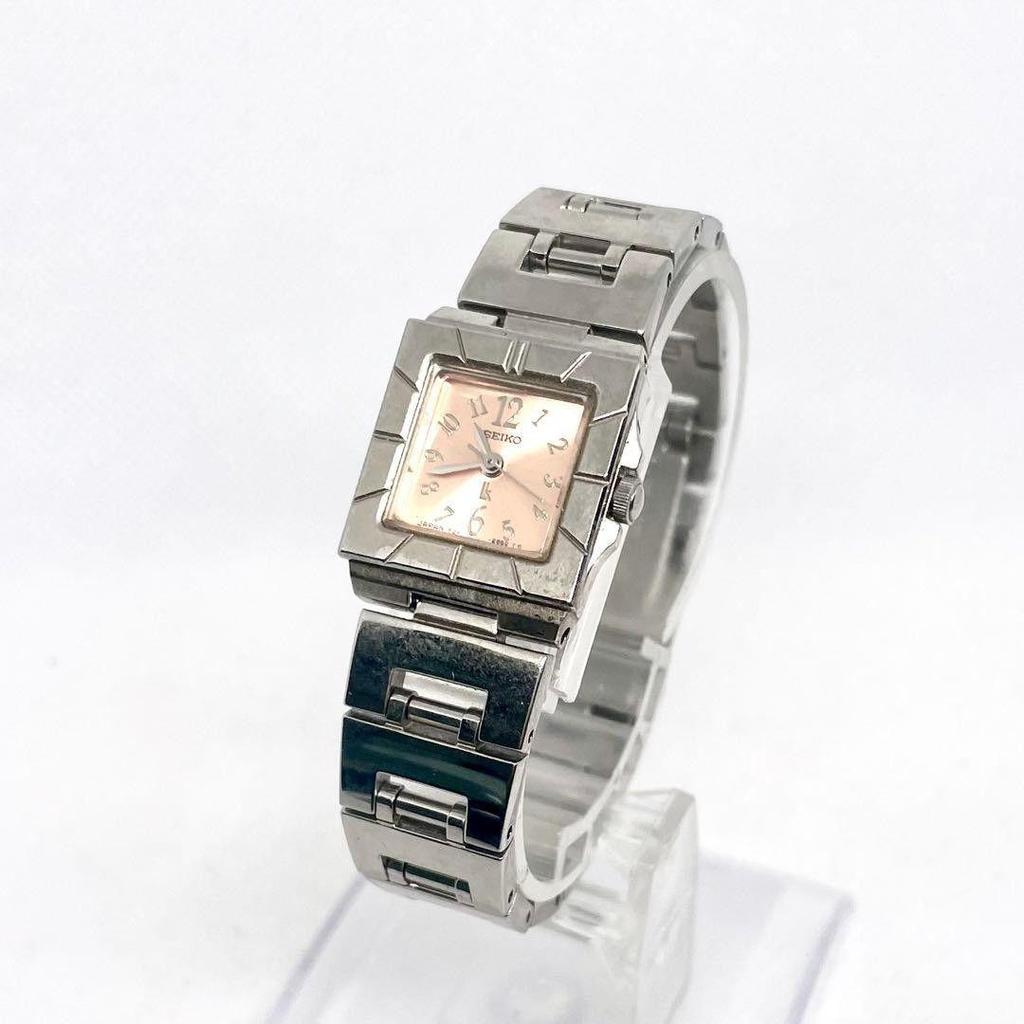 Used SEIKO LUKIA Ladies Watch Pink New Battery Replaced