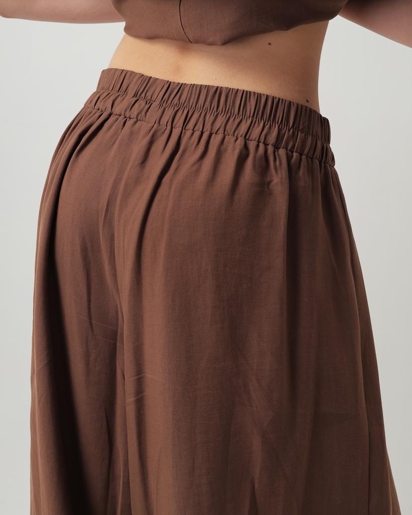 Women's Summer Suit Samsara 84618 36 Brown (vest, Trousers)