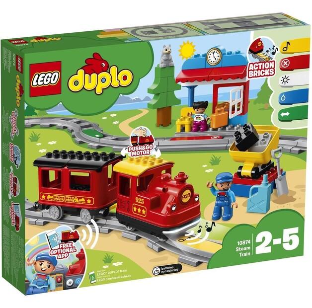 LEGO DUPLO 10874 Паровозик со звуком