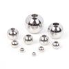 15-100Pcs/Lot 2-10mm Stainless Steel PVD Plated Gold Loose Spacer Beads Ball for Making Bracelets Jewelry Accessories Finding