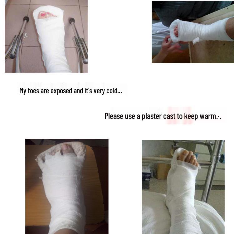 Warmer, mit Fleece gefütterter Frakturschuh: Knöchelbandage & Fußschutz zur Verletzungsrehabilitation