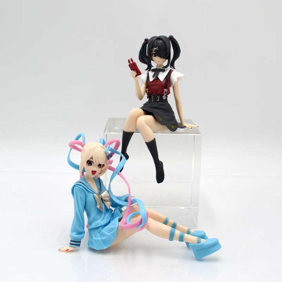 Chokonose Figura, PVC Anime Modelo Toy, Luminous Ornamento Presente, NEEDY GIRL OVERDOSE, Em estoque