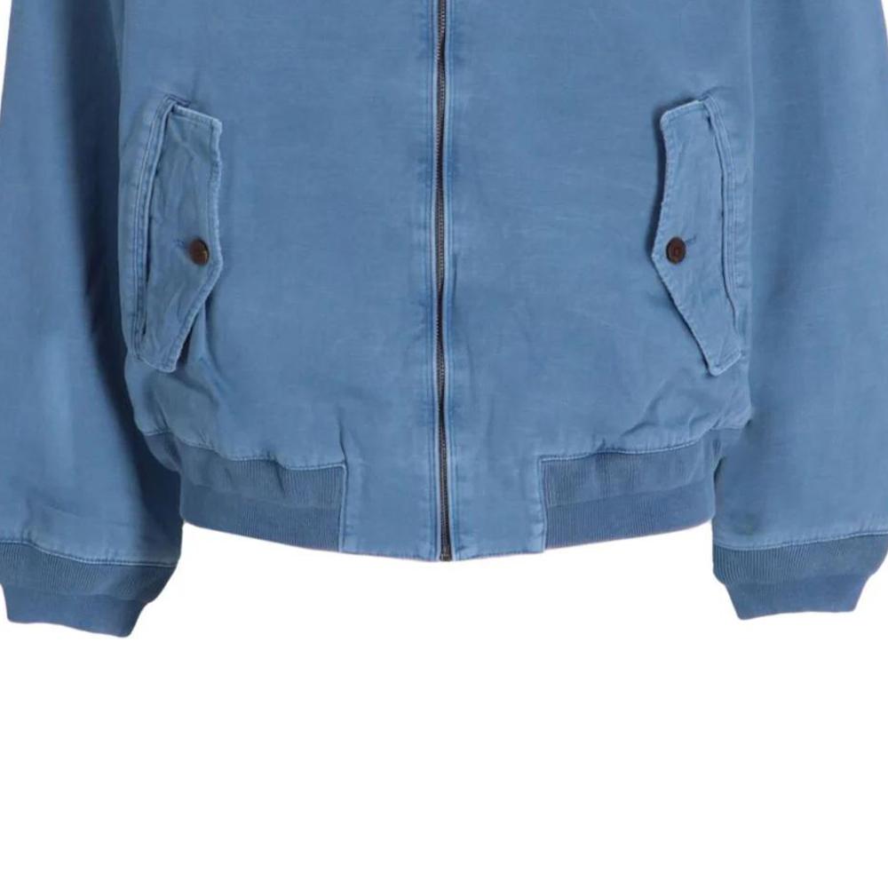 Polo Ralph Lauren Solid Color Stand Collar Zip Up Long Sleeve Jacket Men jackets Blue 710940743-002