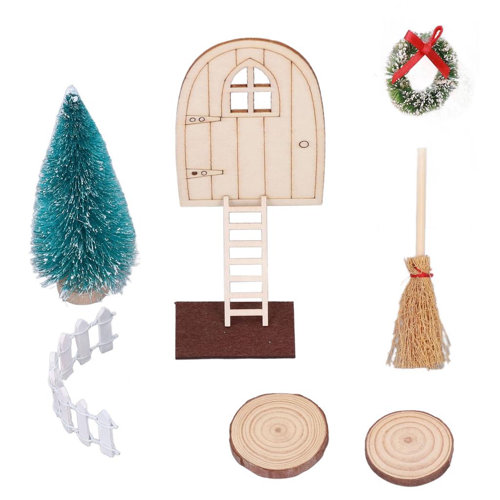 Dollhouse Christmas Decoration 1:12 Miniature Scene Vivid Fashionable Exquisite Design Dollhouse Accessories