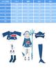 VTuber Cosplay Gawr Gura Cosplay Virtual YouTuber VTuber Shark Hololive [NOKIJP] Costume, Shark-chan Costume, Cosplay, Flat-chested Costume,