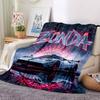 1pc Pagani Zonda, Luxury Sports Car Blanket Soft All Season Throw with Vibrant Design, Perfect for Home, Travel, and Gifts, Ideal for Naps and Camping