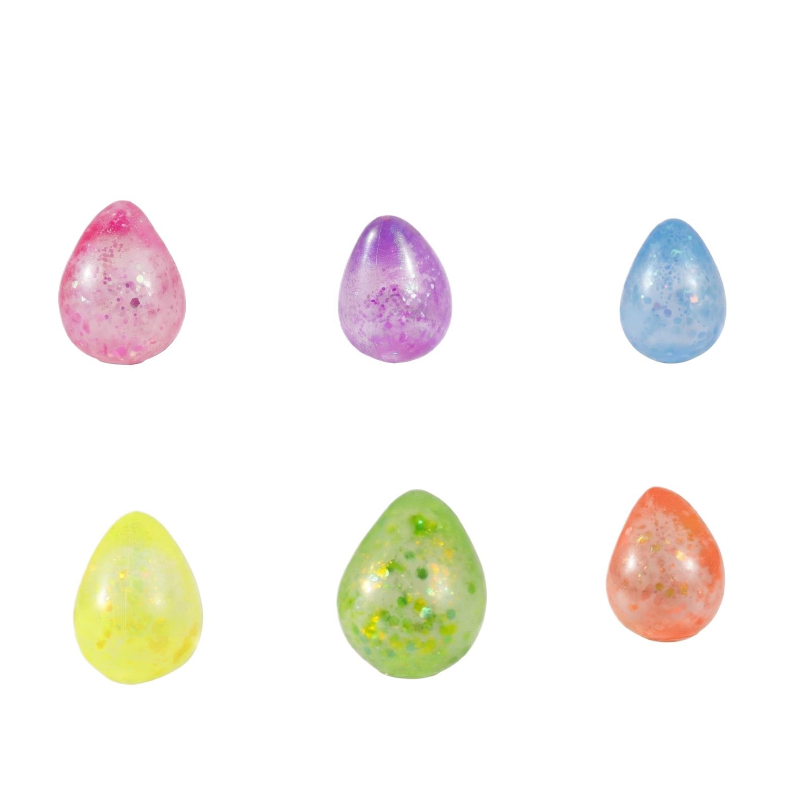 

Sensory Water Drop Ball Set for Squeezing and Stress Relief Smooth Surface Tactile Toy for Hands Relaxation and Focus Enhancement One Size